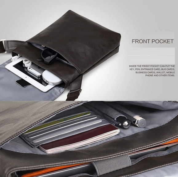 Với chiếc túi đựng iPad này, bạn có một không gian chứa thoải mái đủ để mang theo các đồ vật cá nhân bên mình