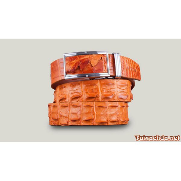 Thắt lưng nam da cá sấu thật giá rẻ 023