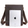 Túi đeo chéo nam công sở da bò sáp đựng tài liệu A4 KT57 vs iPad